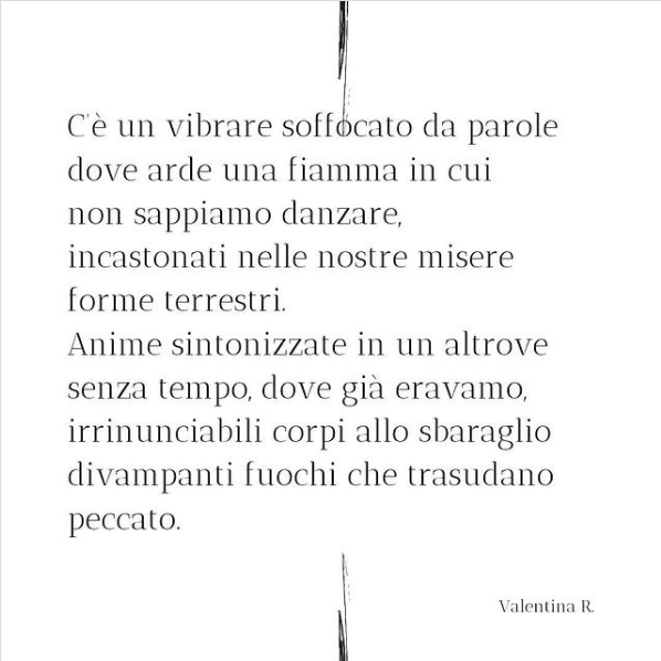 Valentina Ricca su Instagram